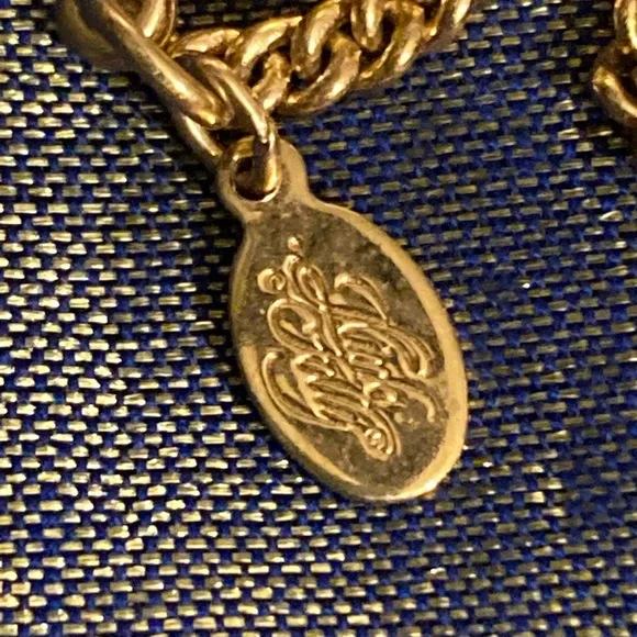 Kirks Folly Angel, Rhinestones, & Charms Necklace - Picture 8 of 12